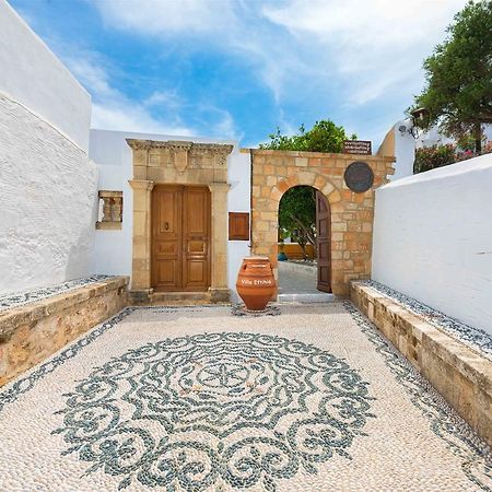 Villa Eftihia In Lindos Exteriér fotografie
