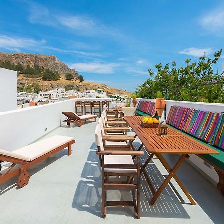 Villa Eftihia In Lindos Exteriér fotografie
