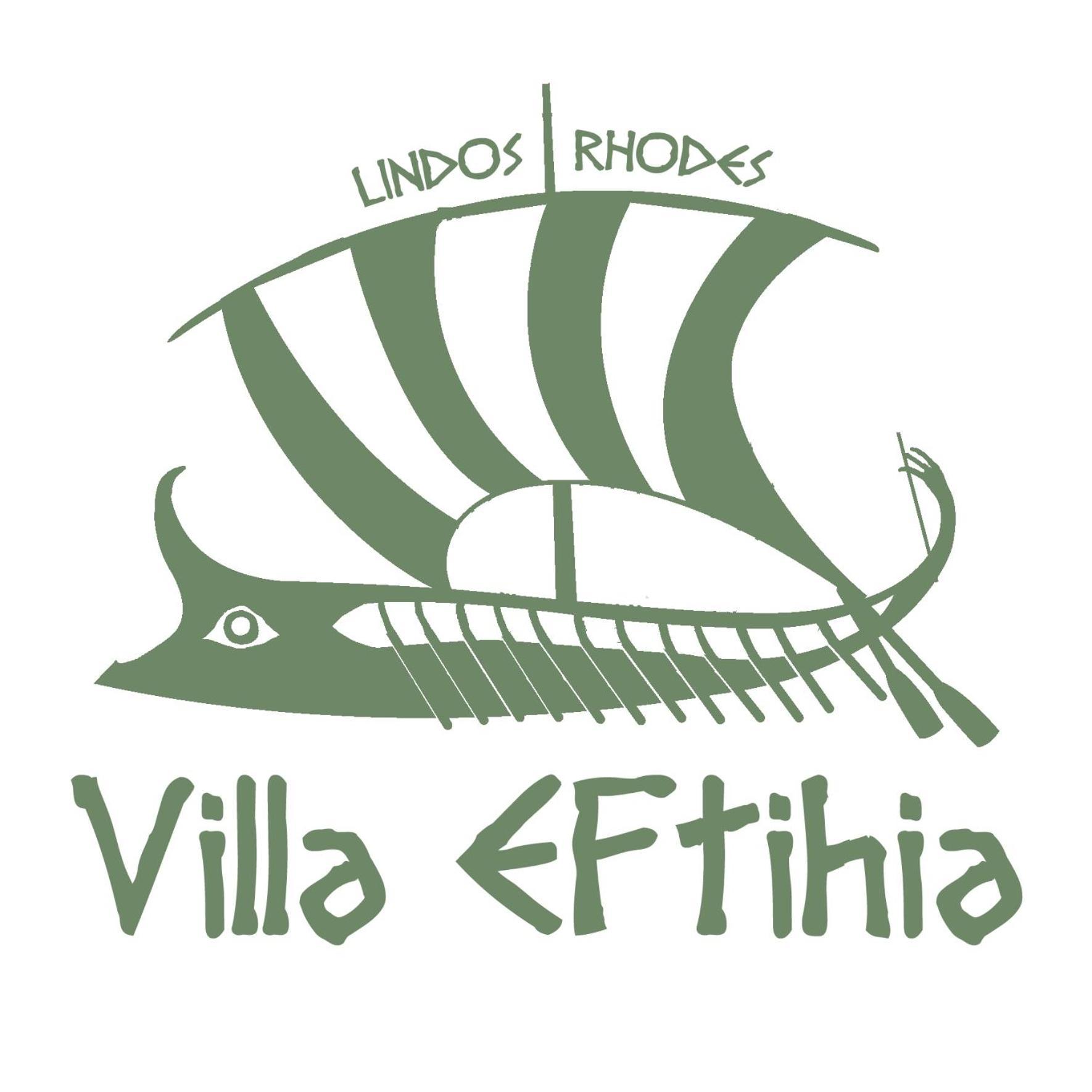Villa Eftihia In Lindos Exteriér fotografie