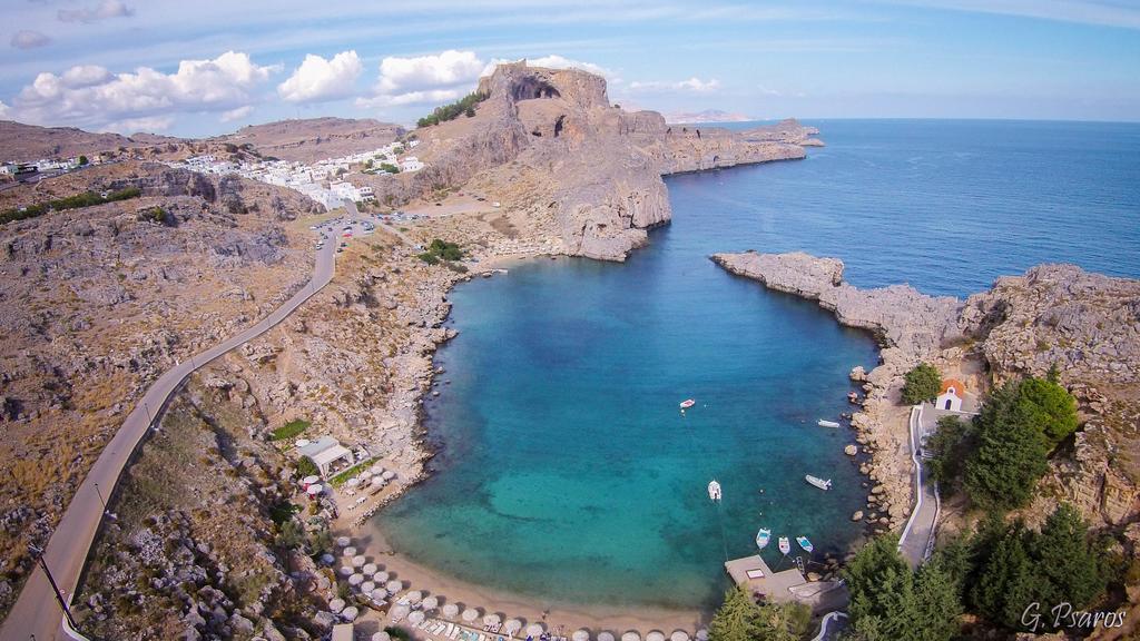 Villa Eftihia In Lindos Exteriér fotografie