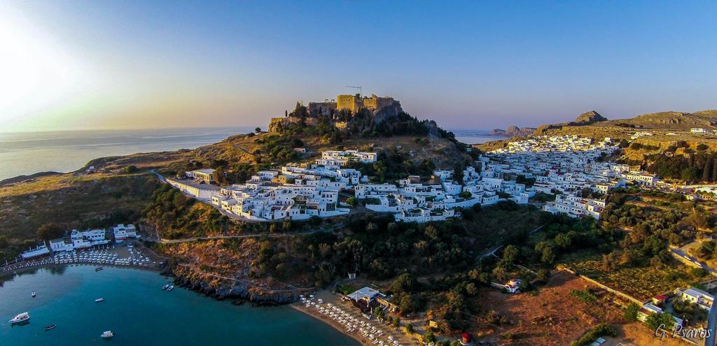 Villa Eftihia In Lindos Exteriér fotografie