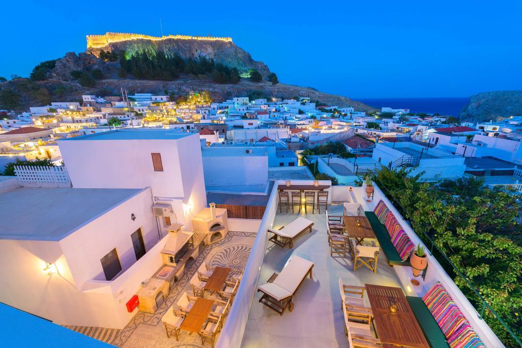 Villa Eftihia In Lindos Exteriér fotografie