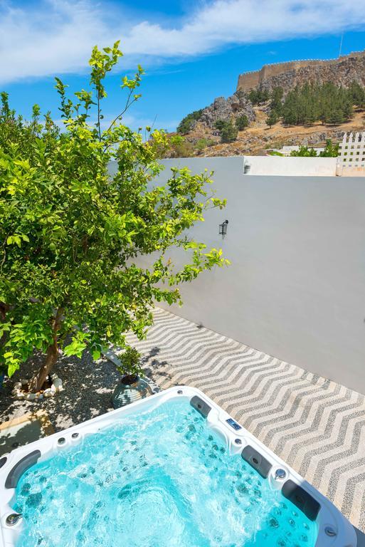 Villa Eftihia In Lindos Exteriér fotografie