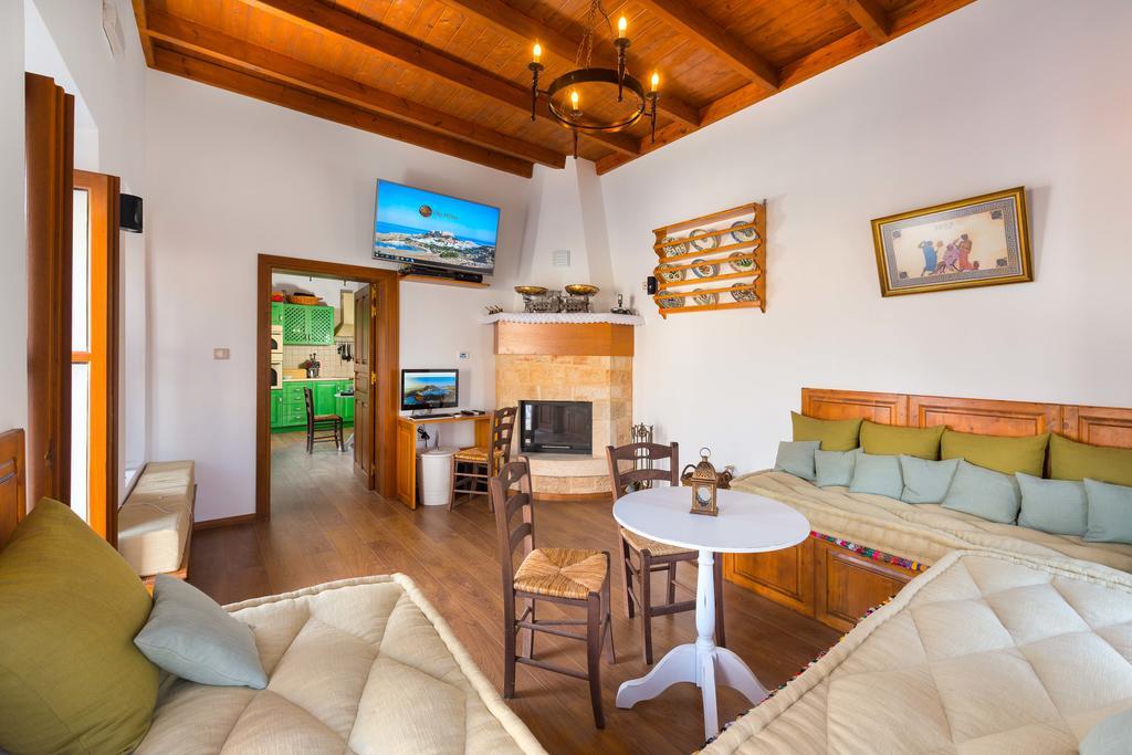 Villa Eftihia In Lindos Exteriér fotografie