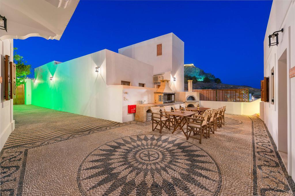Villa Eftihia In Lindos Exteriér fotografie